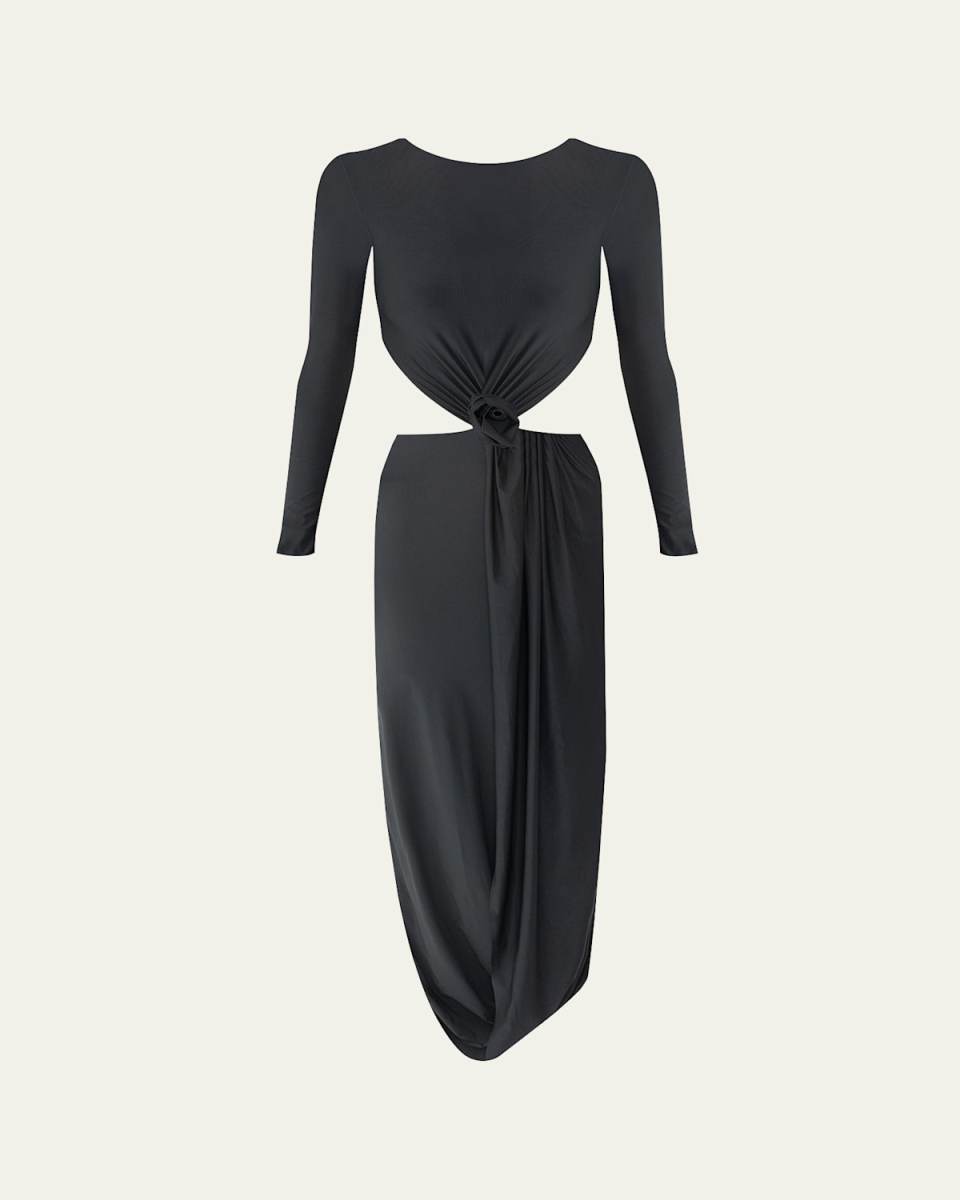Damasco Cutout Midi Dress